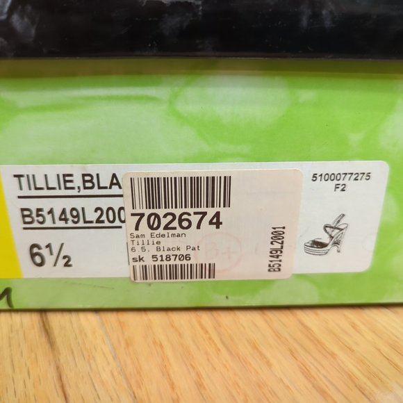 Sam Edelman Tillie Black Platform Sandals 6.5 - Picture 10 of 10